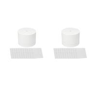 Masslla Lot de 2 fours à micro-ondes en céramique, kit de fusion en verre, respectueux de l'environnement, professionnel