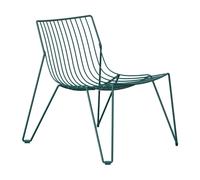 Massproductions Chaise longue Tio easy chair Blue Green
