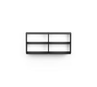 Massproductions Étagère murale Gridlock - S2-A6-0 Black stained Ash