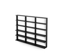 Massproductions Étagère murale Gridlock - T3-A9-A9 Black stained Ash