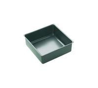 MasterClass Plat À Gâteaux, Grand Moule Carré De 30 cm, Antiadhésif Et À Fond Souple, Acier Au Carbone 1 mm, Sans PFOA, 12 Pouces, Gris