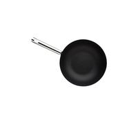 KitchenCraft MasterClass Wok Professionnel en Acier au Carbone Antiadhésif, Compatible Induction, 30 cm