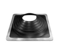 MASTER FLASH Standard #9 - Traversée de toit EPDM - Bride de toit - Joint de tuyau - Base en aluminium - Passe-toit flexible - Protection pour cheminées - (241-521 mm)