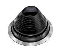 MASTER FLASH Universal #6 - Traversée Flexible Toit - Joint EPDM - Bride Anti-Infiltration d'eau - Résistant à la température - Protection de Cheminée Tubes Câbles Panneaux, 125-230 mm