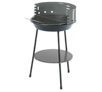 Mastergrill Barbecue rond sur pied MG915 35 cm charbon de bois acier émaillé