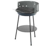 Barbecue charbon de bois rond sur pied