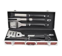 Ensemble d'outils de barbecue - BBQ Master - MG114 - Acier inoxydable - Coffret complet - 5 outils inclus