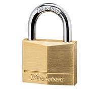 Master Lock 140EURD Cadenas n Laiton, mixte adulte, Doré(Standard), 6 x 4 x 1,3 cm, Doré(standard)