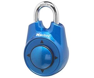 Master Lock 1500iD Locker Lock Set Your Own Cadenas à combinaison directionnelle Bleu