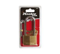 Master Lock Cadenas à clé 150EURDLJ – 50 mm, anse 64 mm, laiton