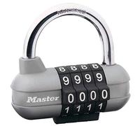Master Lock 1520EURD Cadenas à Combinaison, Gris, 5,9 x 6,4 x 2,6 cm
