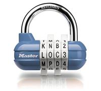 Master Lock 1534EURD : Serrure à combinaison numérique ou à lettres, couleur aléatoire, dimensions : 5,9 x 6,4 x 2,6 cm