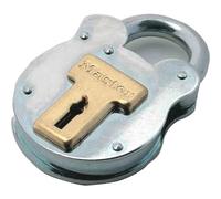Master Lock 2750EURD Cadenas au Design Vintage, Gris, 8,7 x 5 x 1,3 cm
