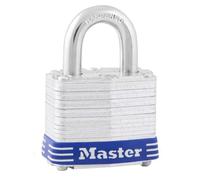 Master Lock 3EURD Cadenas en Acier Lamin ris, 5,9 x 4 x 2,1 cm