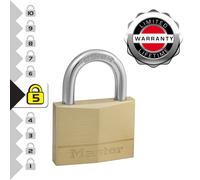 MASTER LOCK 4 Cadenas Laiton 50 mm