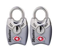 Master Lock 4689T, lot de 2 verrous pprouvés par la TSA, couleurs susceptibles de varier