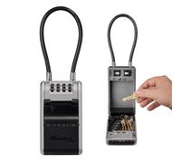 Master Lock Boîte à clés 5482EURD Format L – Anse flexible, Grande capacité, Haute sécurité