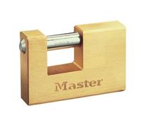 MASTER LOCK - 606EURD - Cadenas Rectangulaire en Laiton 63mm