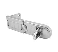 Master Lock 720EURD Moraillon Renforcé avec Charnière pour Verrouillage de Porte Extérieure, 16 x 4,5 cm