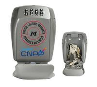 Master Lock Boite a clef certifiée, Fixation Murale, Extérieur, 13.2 x 10.5 x 4.6 cm