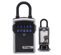 Master Lock Boîte à clés intelligente et connectée avec anse, Bluetooth ou à combinaison, format moyen 183 x 83 x 59 mm, pour l’extérieur, pour la maison, le bureau, l’industrie et les véhicules