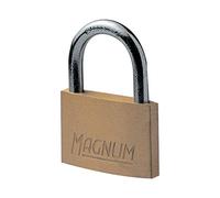 Master Lock CAD20 Petit Cadenas Magnum en Laiton Massif et oré, 3.00 x 0.6 x 2.00 CM