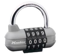 Master Lock Cadenas à combinaison à code 4 chiffres - Largeur 64 mm