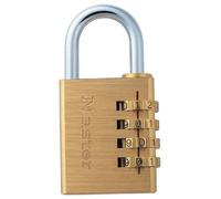 Cadenas à combinaison MASTERLOCK programmable - 40 mm de large - Laiton - 604EURD