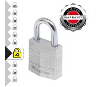 Master Lock Cadenas aluminium 30mm