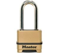 Master Lock Cadenas Excell® M175EURDLH – 56 mm en zinc – Combinaison programmable