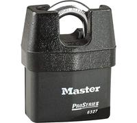 MASTER LOCK Cadenas Haute Sécurité Etanche [Anse Protégée] [Extérieur] [Clé] 6327EURD - Idéal pour les secteurs des transports et de l'industrie