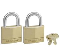 Master Lock Cadenas ifférente Laiton solide avec 1-9/40,6 cm Wide Body, 140T