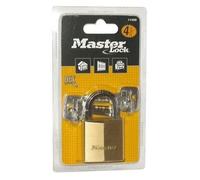 MASTER LOCK Cadenas laiton - 40 mm - anse hexagonale