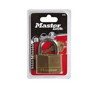 Master Lock Cadenas 150EURD - en laiton massif 50 mm