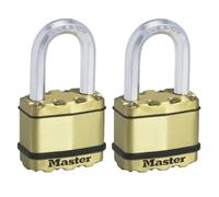 Lot de 2 cadenas en laiton M5BEURTLF - Master Lock Excell - 50mm