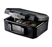 Master Lock Coffre Fort anti feu à clef, double protection - vol et incendie, 5L, 15.5 x 36.2 x 28.4 cm