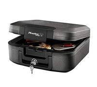 Master Lock Coffre fort anti feu et étanche à clef, triple protection - vol, incendie et inondation, 7.8L, 16.8 x 39.1 x 36.3 cm