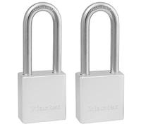 Master Lock Lot de 2 cadenas 570TLHHC 570TLH Argenté