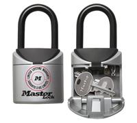 Master Lock - Boîte à clés sécurisée 5406EURD Format XS avec anse Gris 13,5x7x3,2 cm