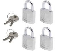 Master Lock P55992 Cadenas 20 mm fermeture universelle argent avec serrure à clé
