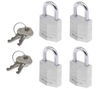 Master Lock P55992 Cadenas fermeture universelle argent avec serrure à clé