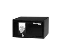 Master Lock Coffre-fort à clé Noir X031ML - Sécurisation de bijoux, papiers d'identité, argent, petits objets de valeur