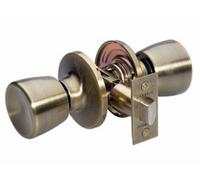 Master Lock TUO0405 Tulip Passage Door Knob, Antique Brass by (English Manual)