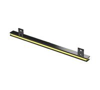 Master Magnetics AM1PLC Support magnétique pour outils, 24 largeurs, 20 lb par pouce, revêtement en poudre noire avec bande jaune