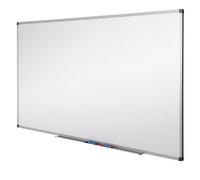 Master of Boards | Tableau blanc magnétique avec cadre en aluminium et porte-marqueurs | Effaçable à sec | Idéal pour un usage professionnel ou privé à la maison | Blanc, 180 cm x 120 cm