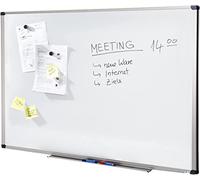 Master of Boards | Tableau Blanc Magnétique Laqué | Tableau magnétique inscriptible | Mur magnétique | Tableau mémo pour la maison et le bureau | 100 cm x 150 cm