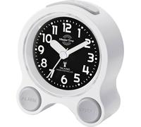 Master Time MTC-71030-12W Réveil radio parlant allemand blanc/noir