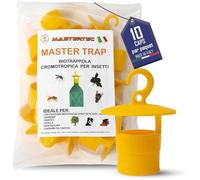 Master Trap 10 Pièces Piege Frelon Asiatique Guêpe Mouche Drosophila Suzukii Et Popilia Japonica Piege A Mouche Écolog[LA148]