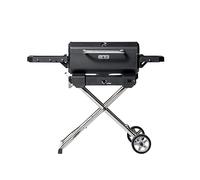 Masterbuilt® Barbecue à charbon portable et fumoir avec chariot Noir