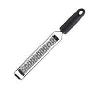 MasterChef Râpe à Fromage, Zesteur d'Agrumes, Citron et Parmesan | Râpe Fine pour Coconut, Muscade, Chocolat et plus, Lames Tranchante en Acier Inoxydable, Poignée en Silicone, 34,5cm